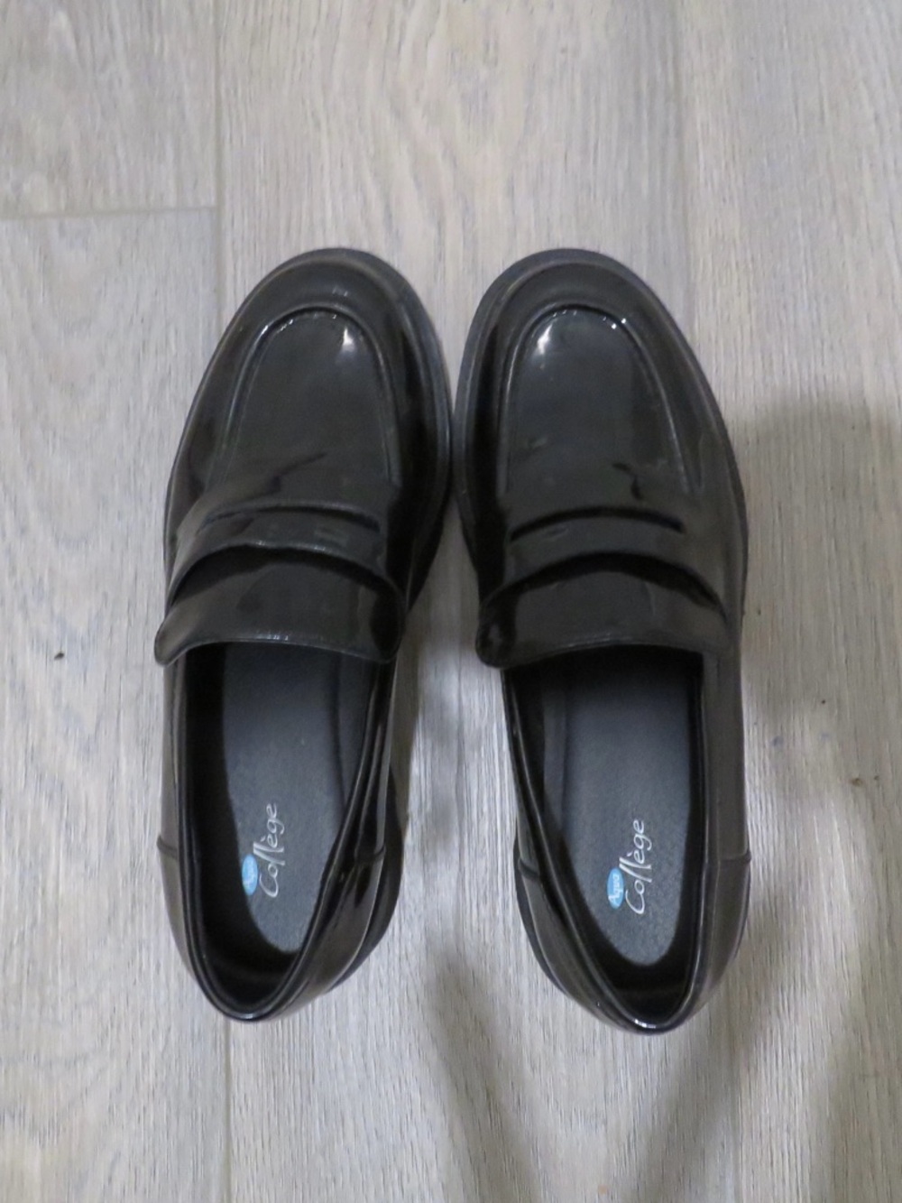 Woman’s Black Platform Loafers